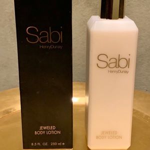 Sabi jeweled body lotion